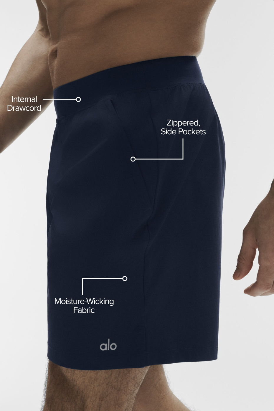 7" Repetition Short - Navy image 2