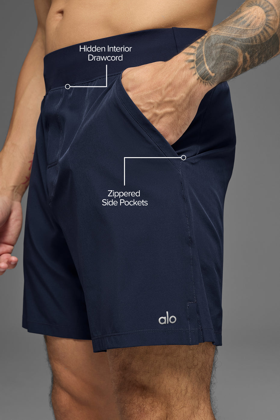 5" Repetition Short - Navy image 2