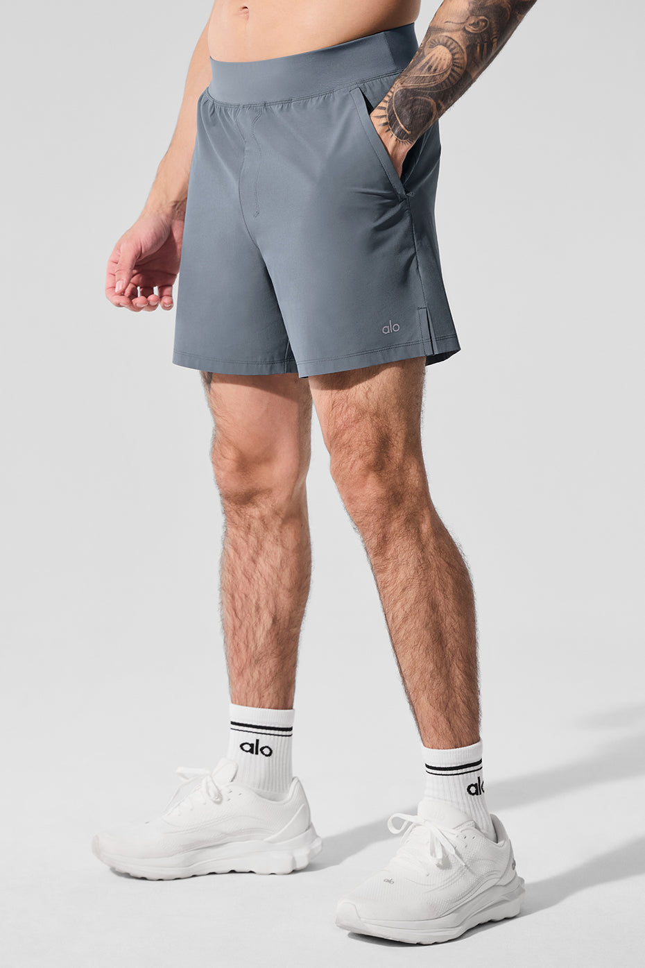 5" Repetition Short - Steel Grey image 3