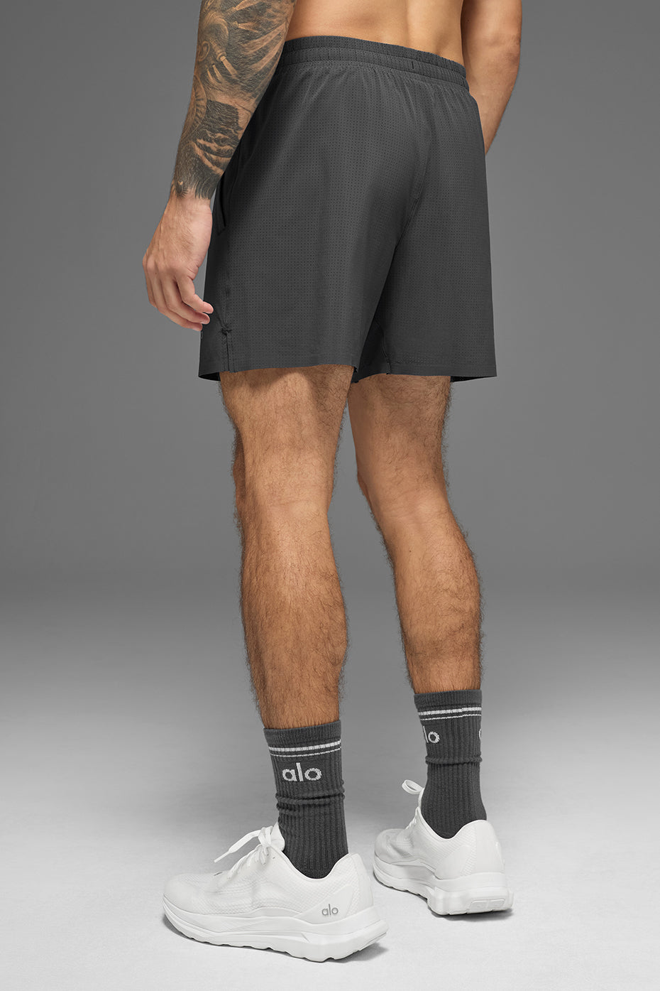 5" Traction Running Short - Anthracite image 4