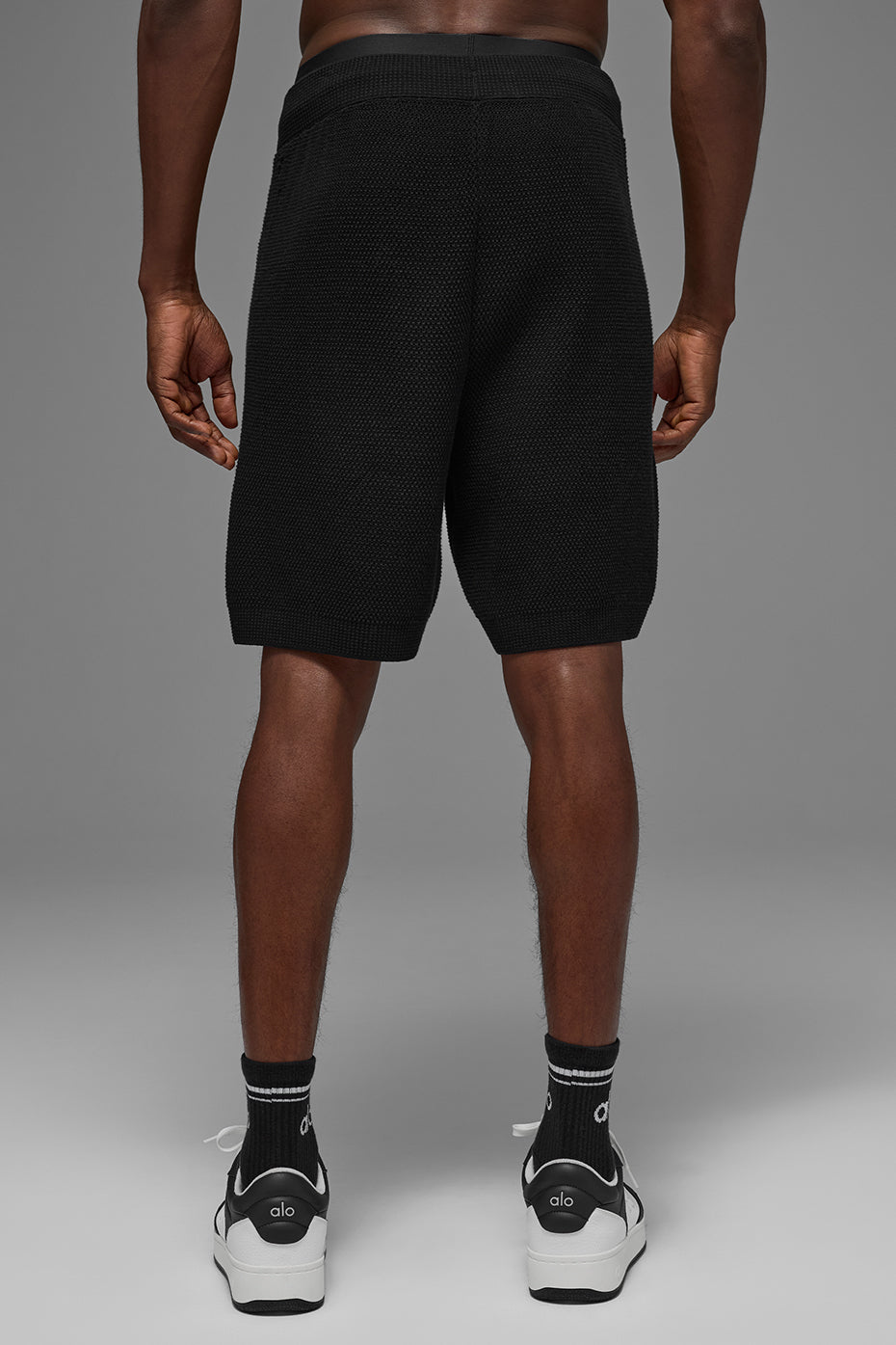 7" Sports Club Sweater Knit Short - Black image 3