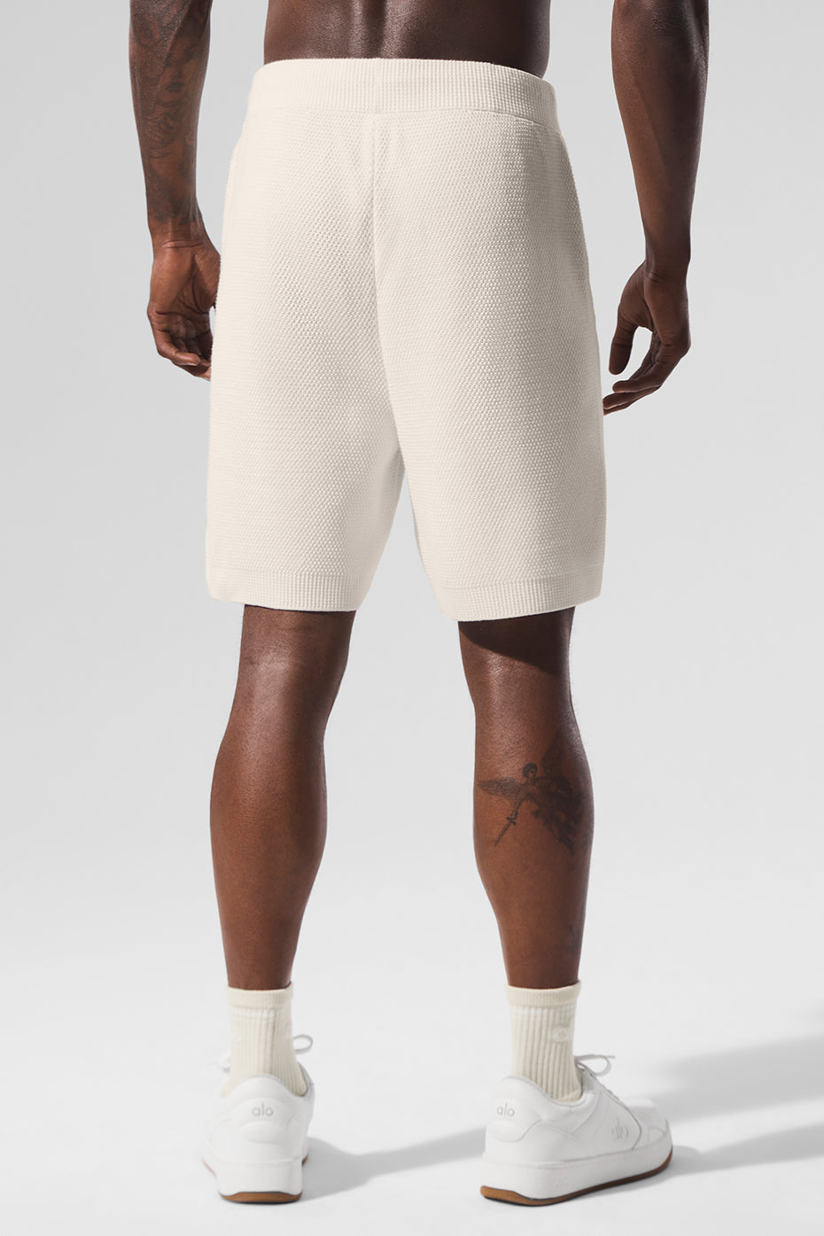 7" Sports Club Sweater Knit Short - Ivory image 4