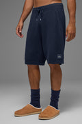 7" Sports Club Sweater Knit Short - Navy image 1