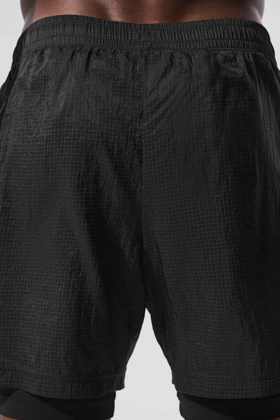 5" Game Time Ripstop 2-In-1 Short - Black/Black image 4