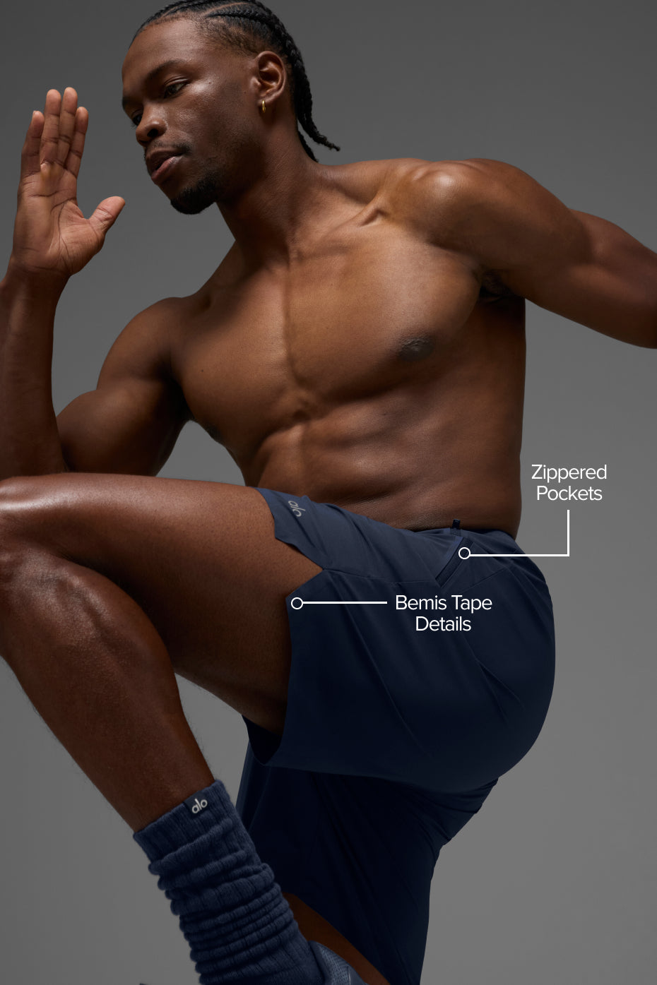 7" Repetition Pro Short - Navy image 2