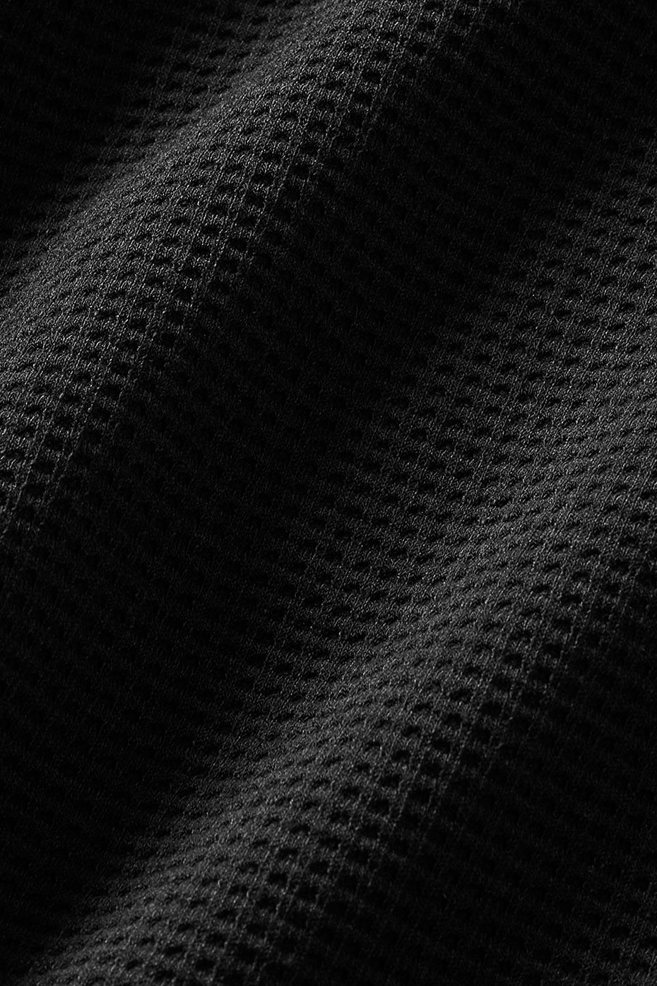 7" Waffle Lounge Short - Black image 6