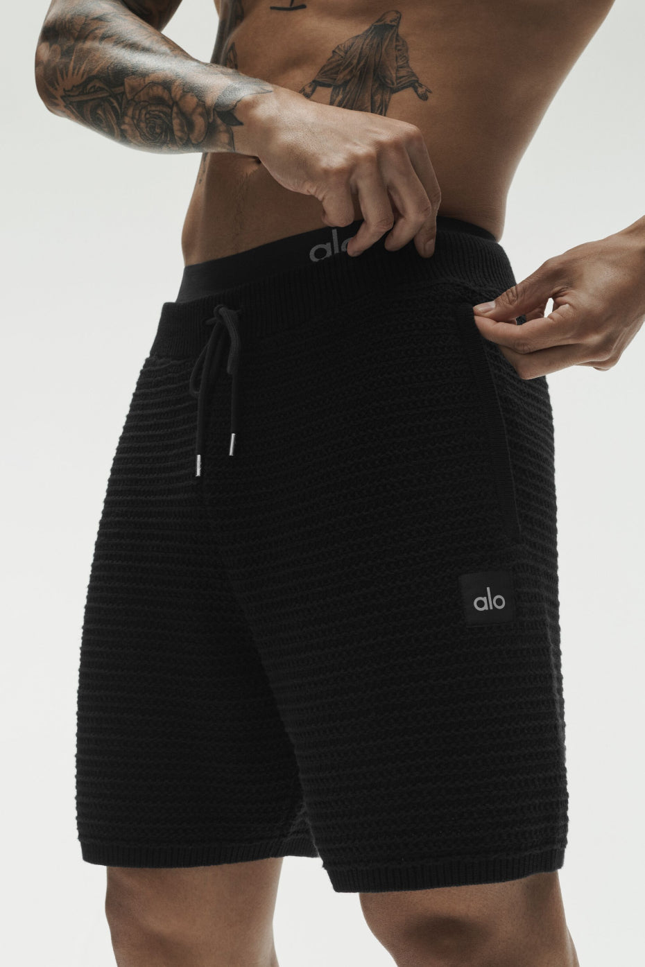 5" Shift Knit Short - Black image 3