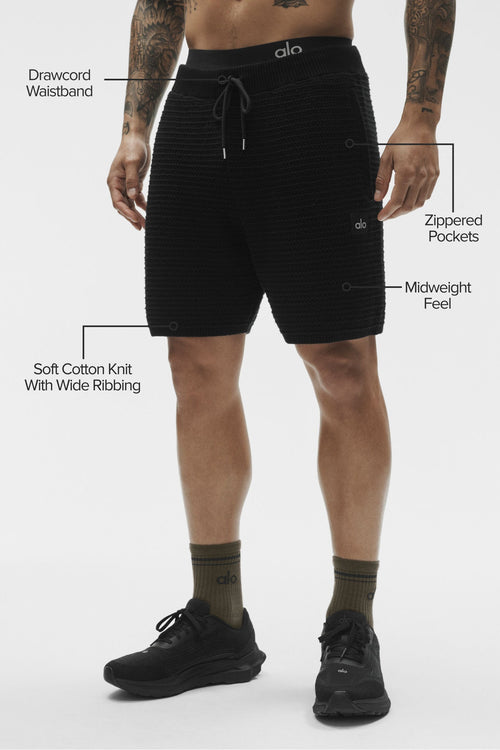 5" Shift Knit Short - Black image 2