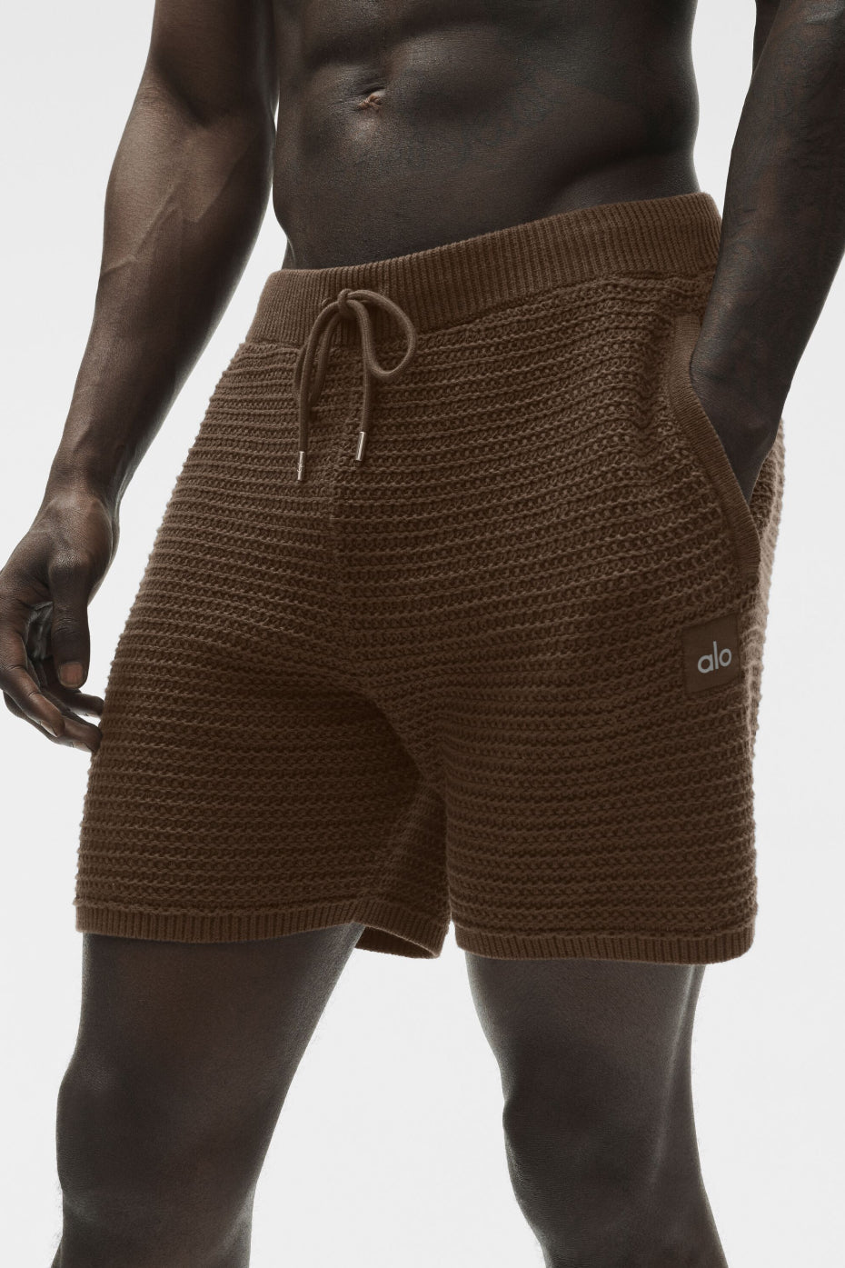 5" Shift Knit Short - Espresso image 5
