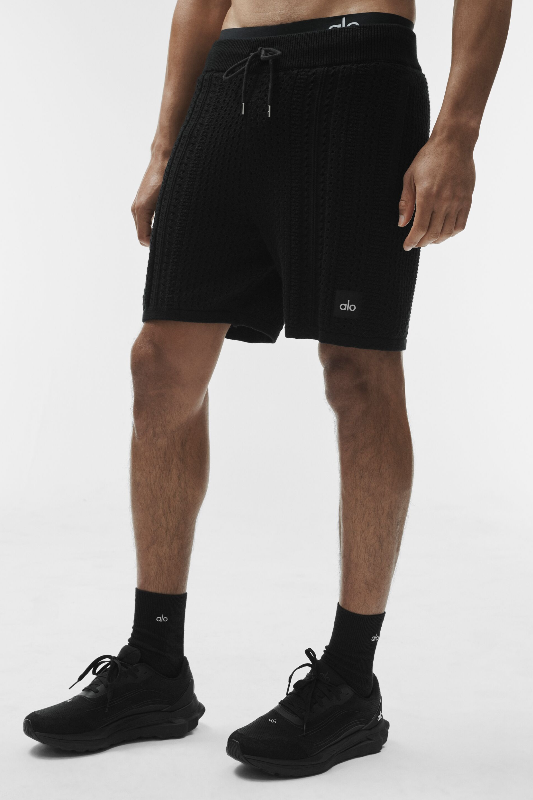 7" Coastline Knit Short - Black image 3