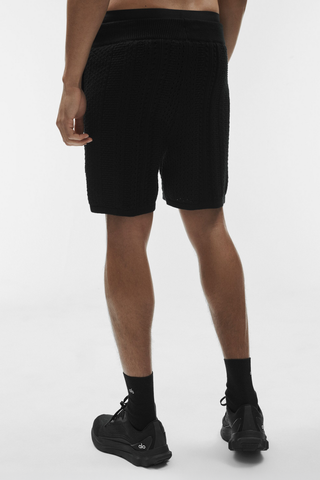 7" Coastline Knit Short - Black image 4