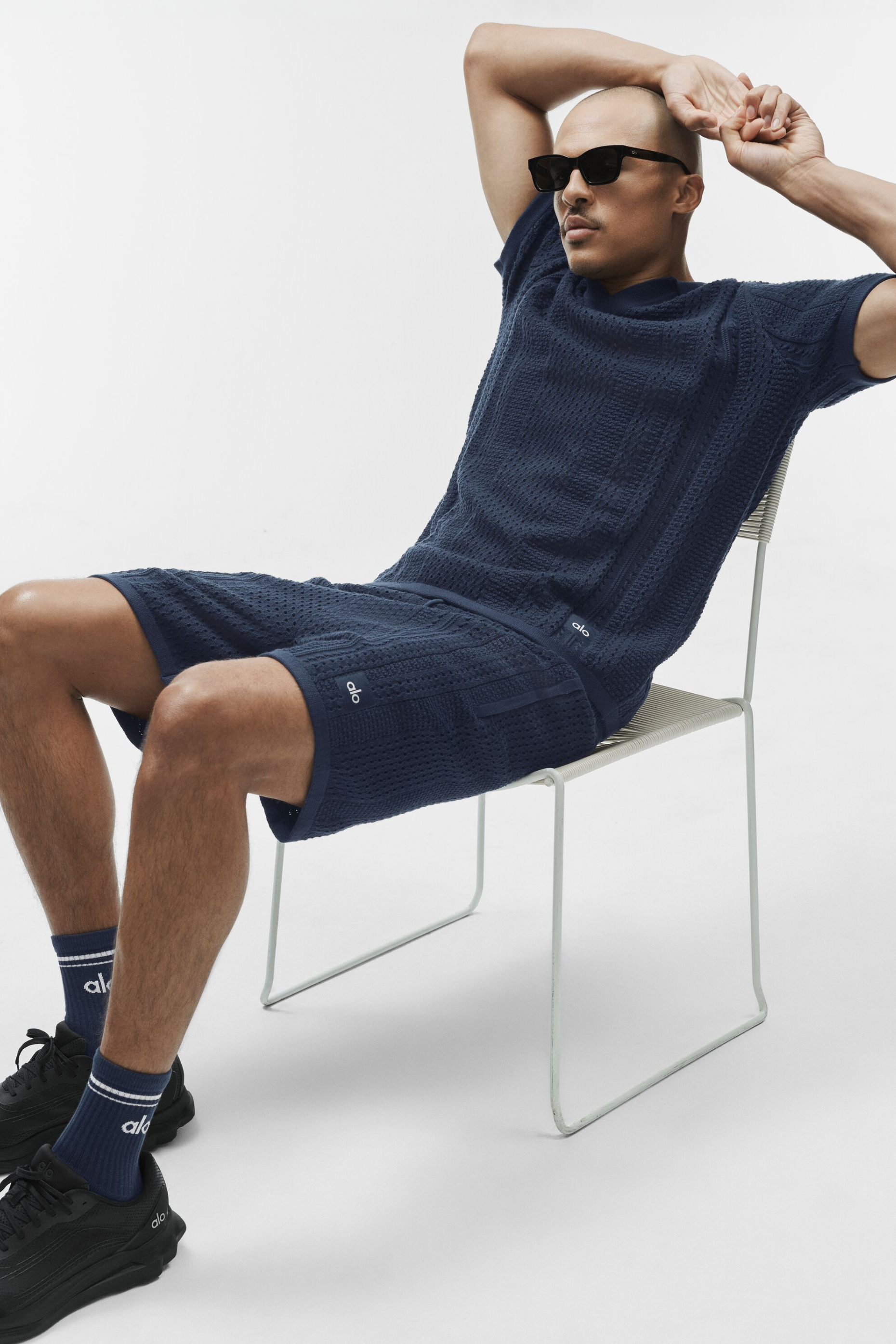 7" Coastline Knit Short - Navy image 5