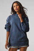 Renown Heavy Weight Hoodie - Bluestone image 1