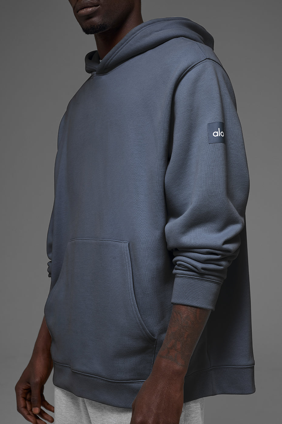 Renown Heavy Weight Hoodie - Bluestone image 2
