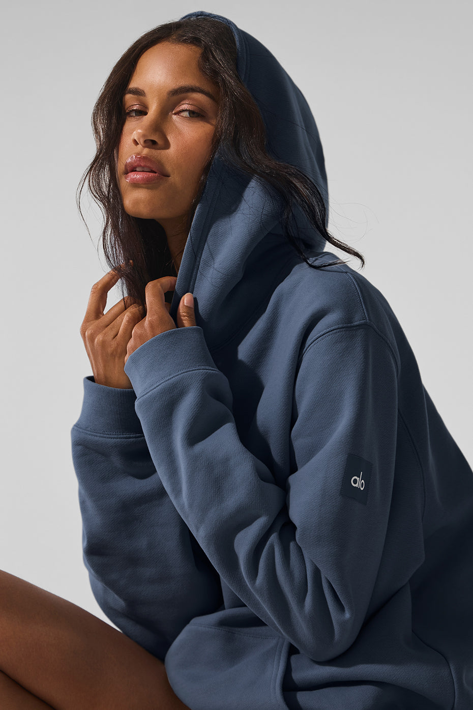 Renown Heavy Weight Hoodie - Bluestone image 2