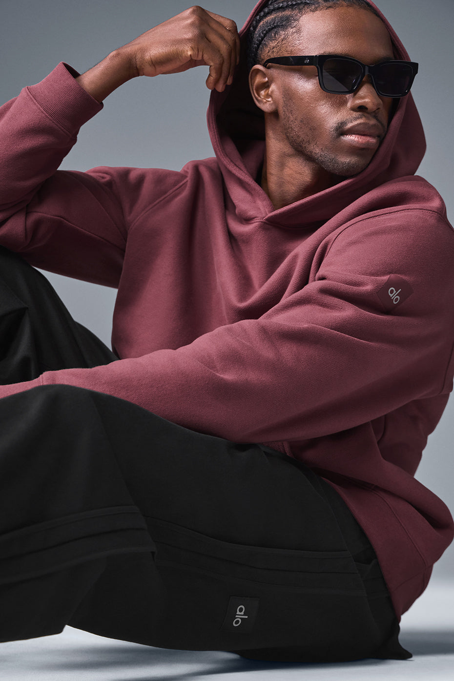 Renown Heavy Weight Hoodie - Burgundy Truffle image 4