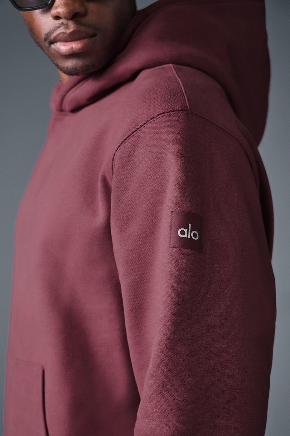 Renown Heavy Weight Hoodie - Burgundy Truffle image 5