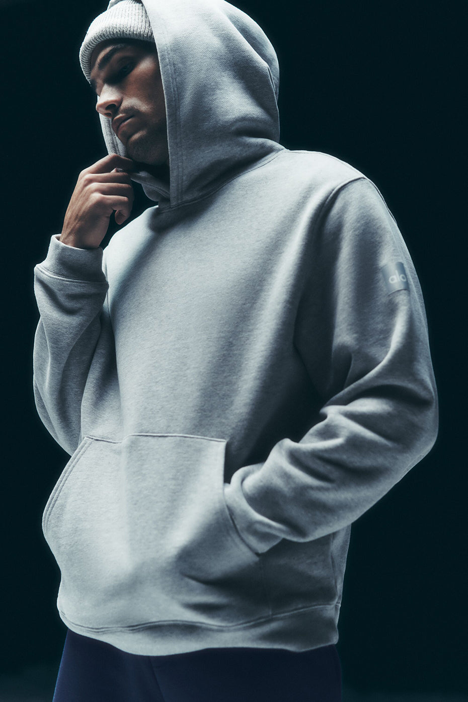 Renown Heavy Weight Hoodie - Athletic Heather Grey image 1
