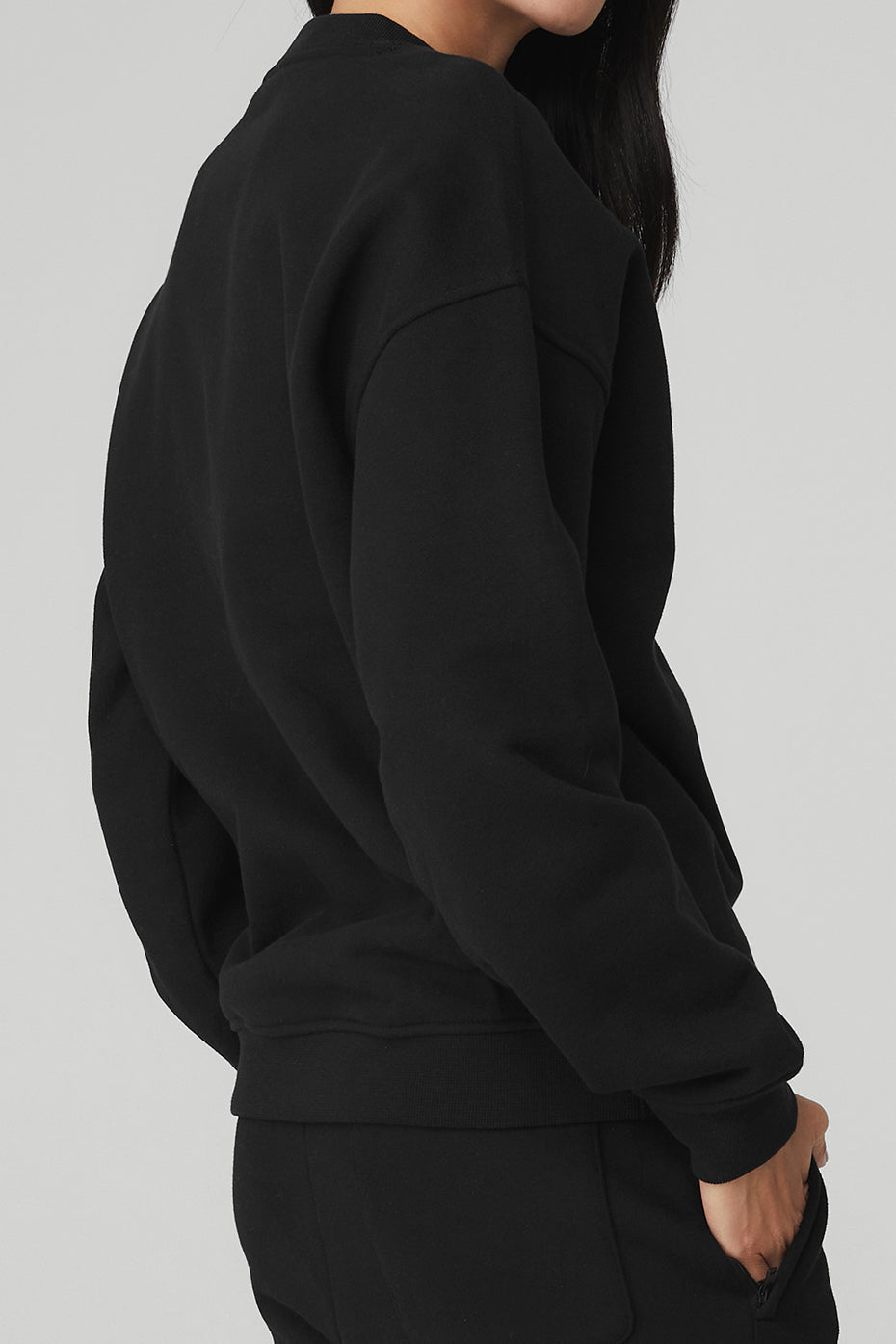 Renown Heavy Weight Crew Neck Pullover - Black image 5