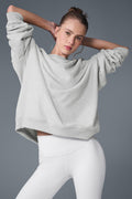 Renown Heavy Weight Crew Neck Pullover - Athletic Heather Grey image 1