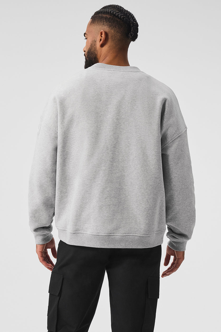 Renown Heavy Weight Crew Neck Pullover - Athletic Heather Grey image 2