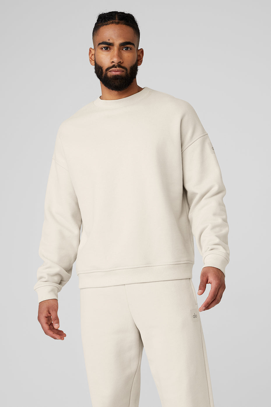 Renown Heavy Weight Crew Neck Pullover - Bone image 1