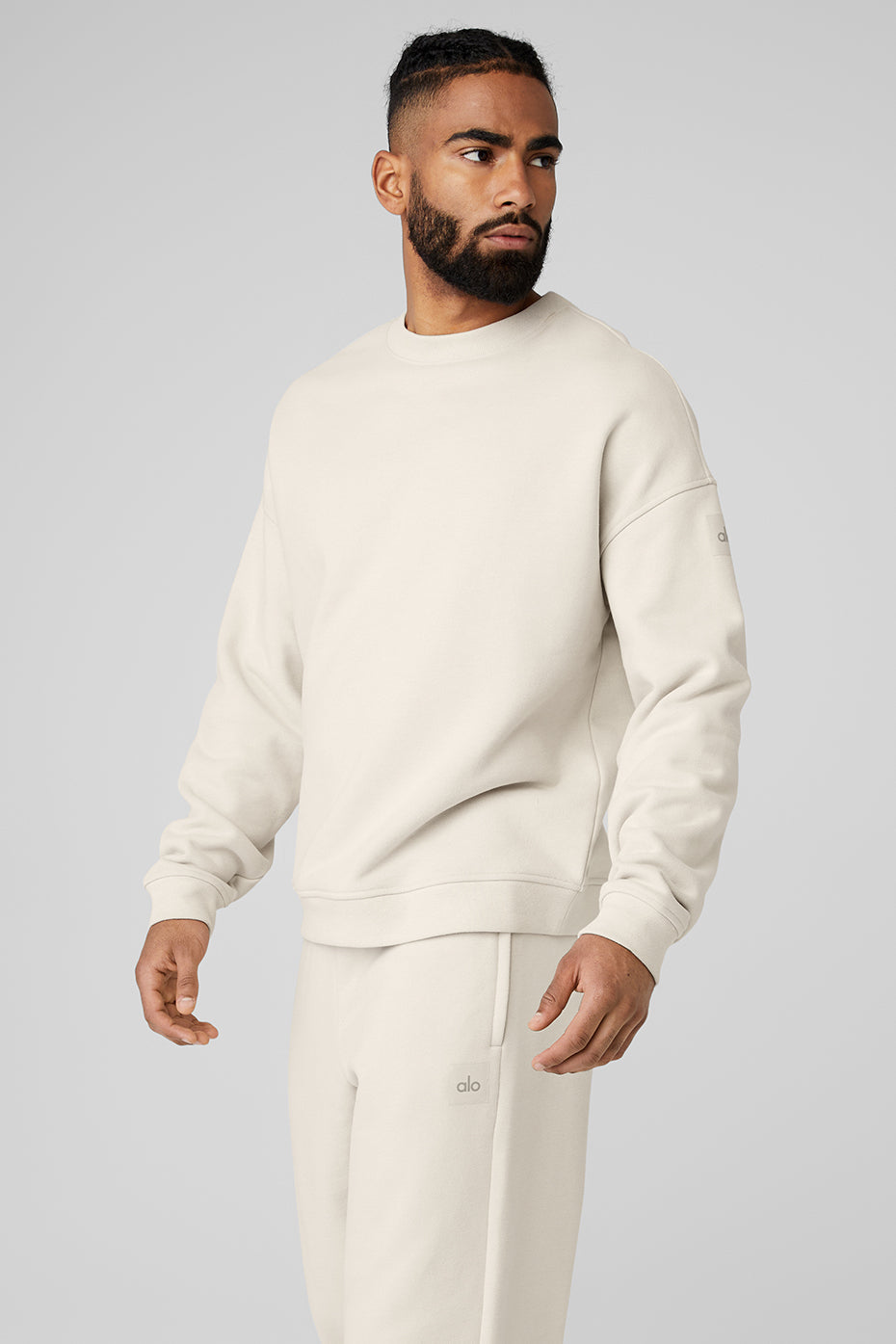 Renown Heavy Weight Crew Neck Pullover - Bone image 3