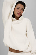 Scholar Hooded Sweater - Ivory image 1