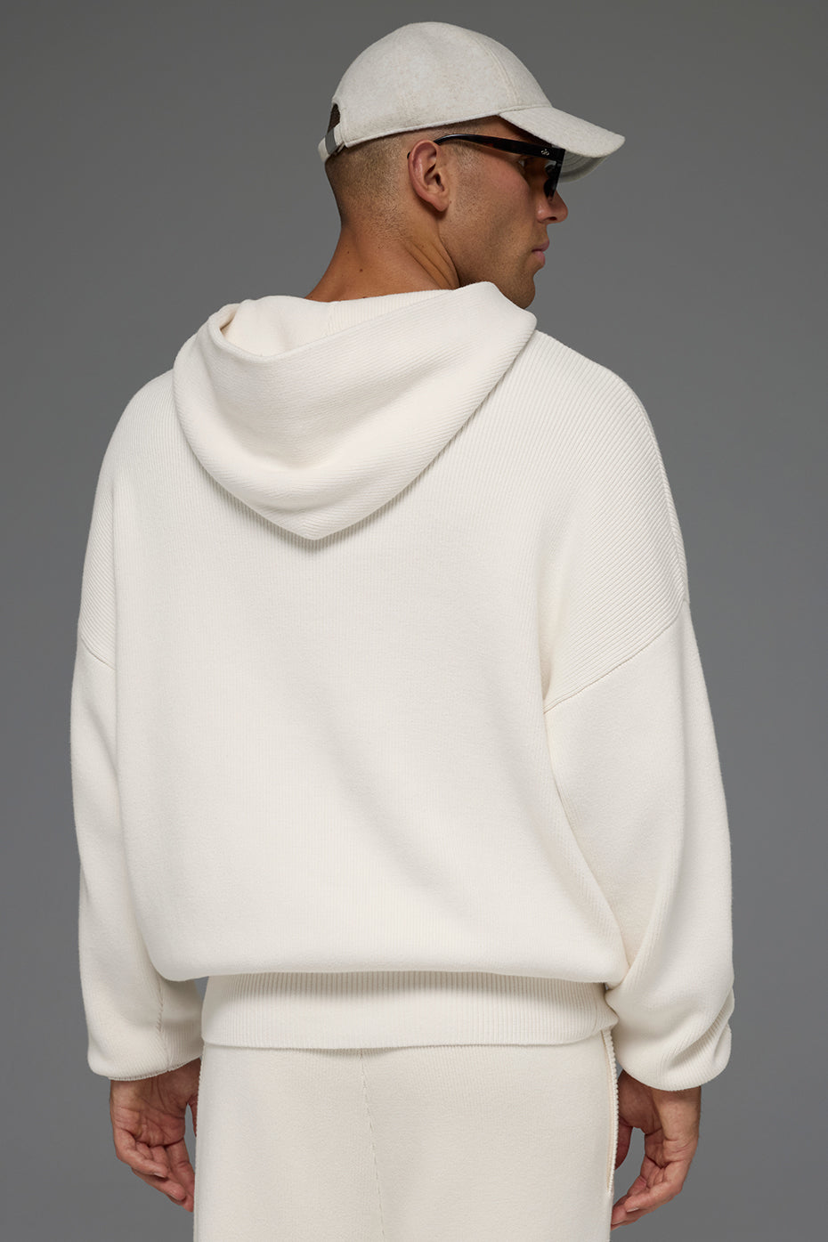 Scholar Hooded Sweater - Ivory image 3