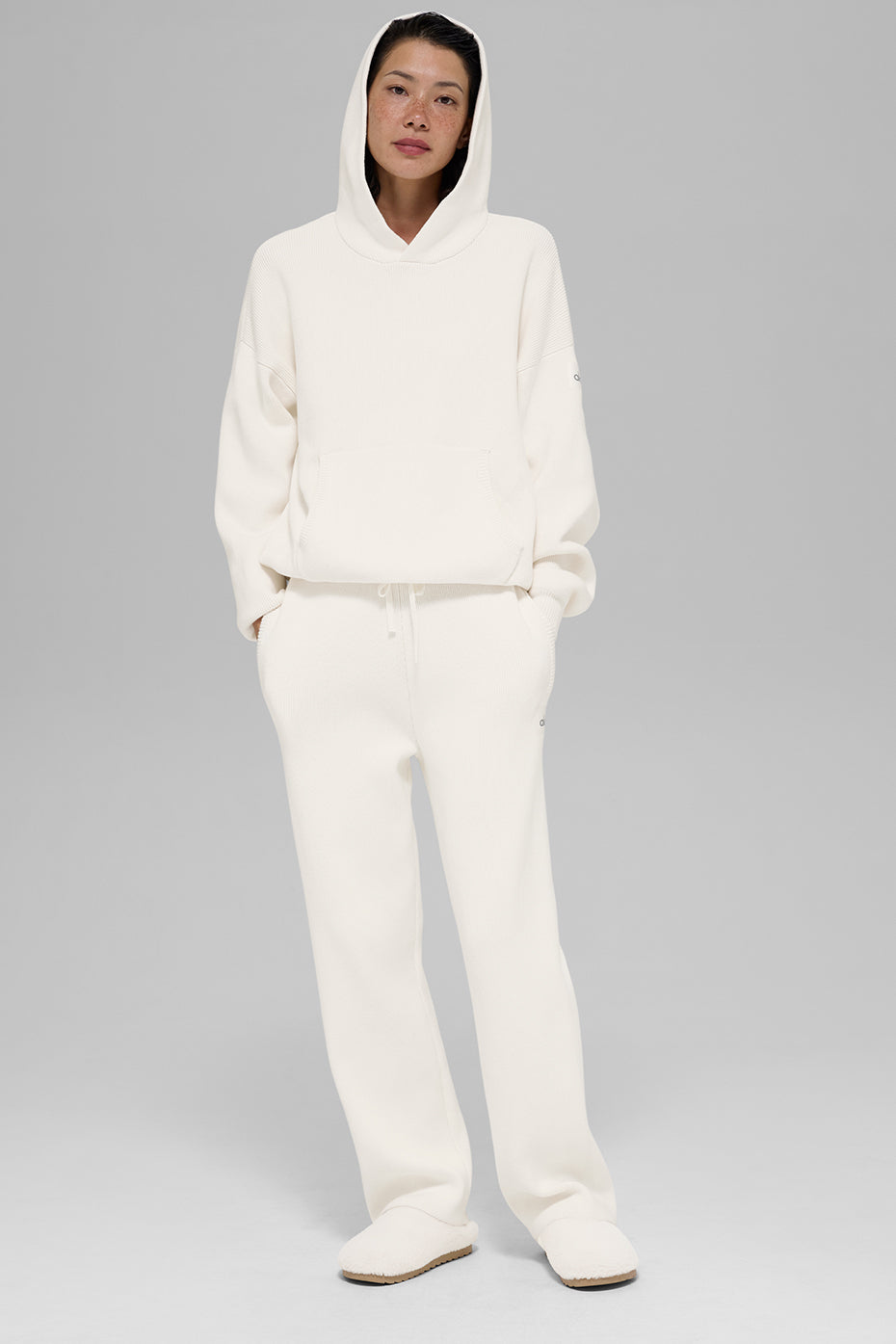 Scholar Hooded Sweater - Ivory image 5