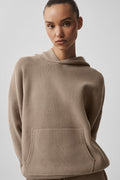 Scholar Hooded Sweater - Gravel image 1