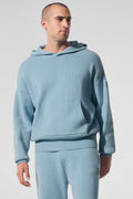 Scholar Hooded Sweater - Celestial Blue Heather image 1