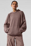 Scholar Hooded Sweater - Mushroom Heather image 1