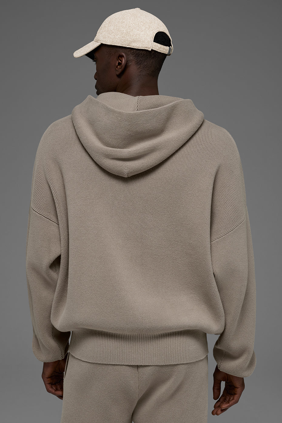 Scholar Hooded Sweater - Light Cocoa image 3