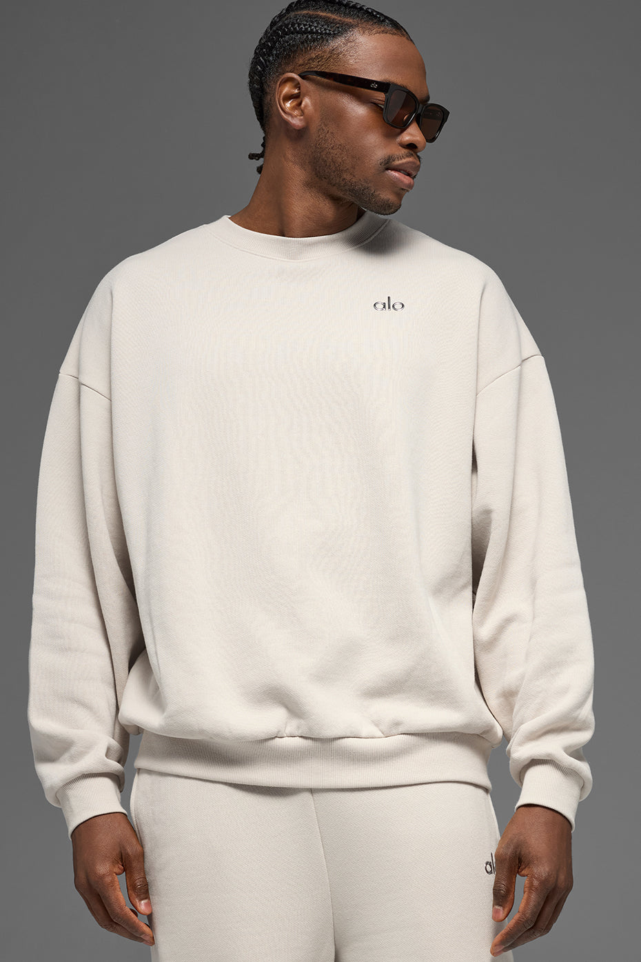 Accolade Crew Neck Pullover - Bone image 1