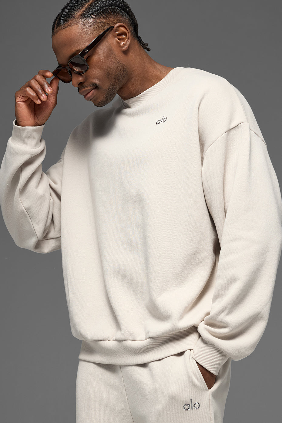 Accolade Crew Neck Pullover - Bone image 3