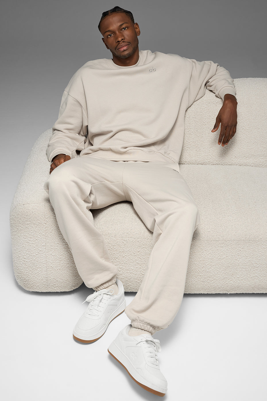 Accolade Crew Neck Pullover - Bone image 4