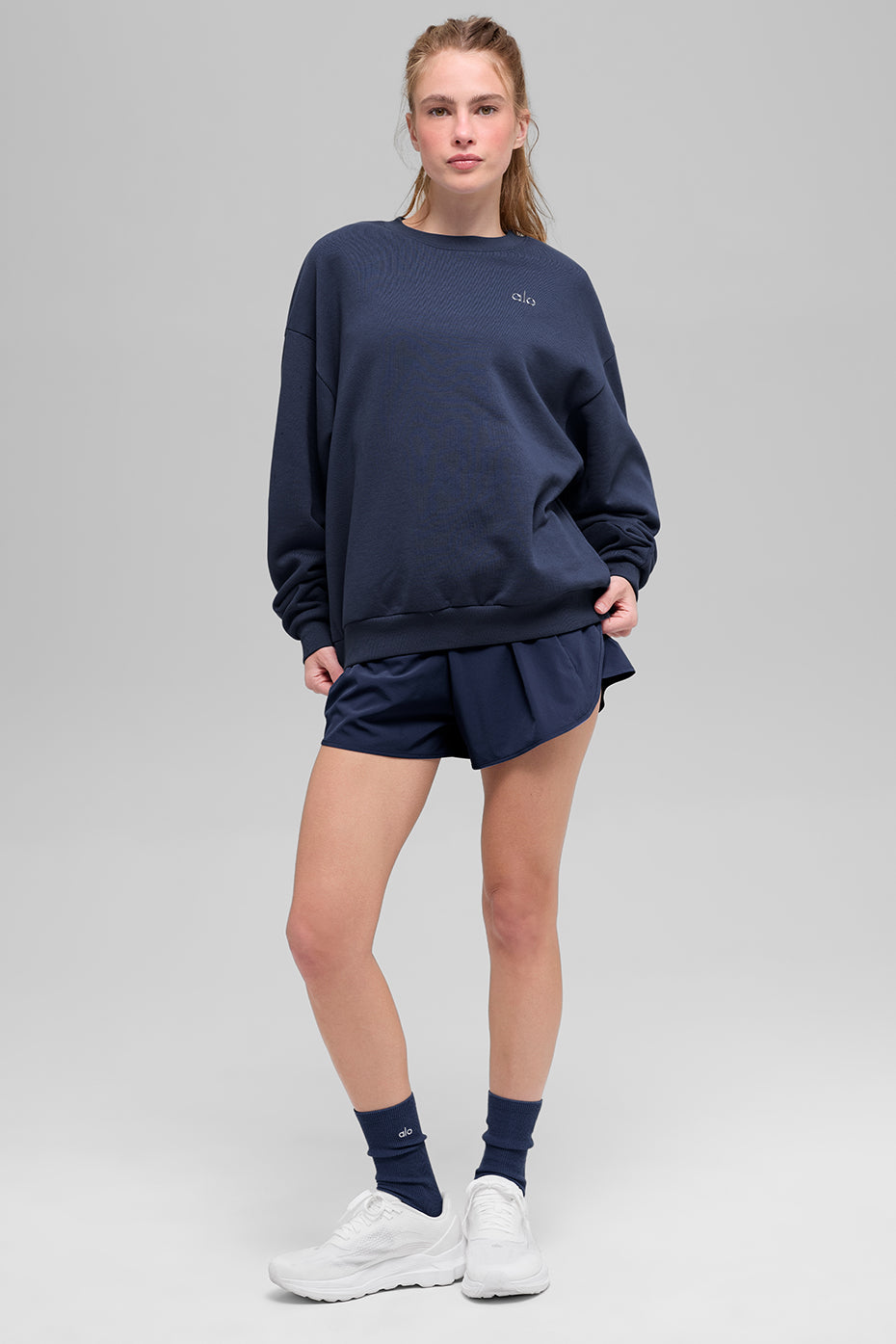 Accolade Crew Neck Pullover - Navy image 5