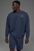 Accolade Crew Neck Pullover - Navy image 1