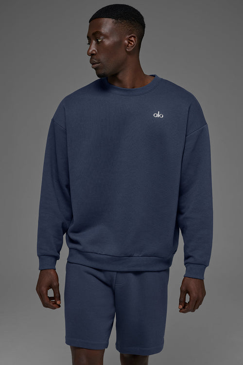 Accolade Crew Neck Pullover - Navy image 1