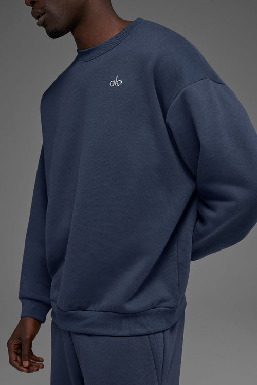 Accolade Crew Neck Pullover - Navy image 2
