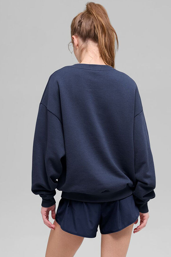 Accolade Crew Neck Pullover - Navy image 3