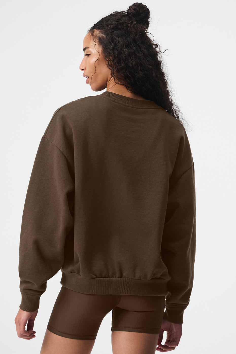 Accolade Crew Neck Pullover - Espresso image 2