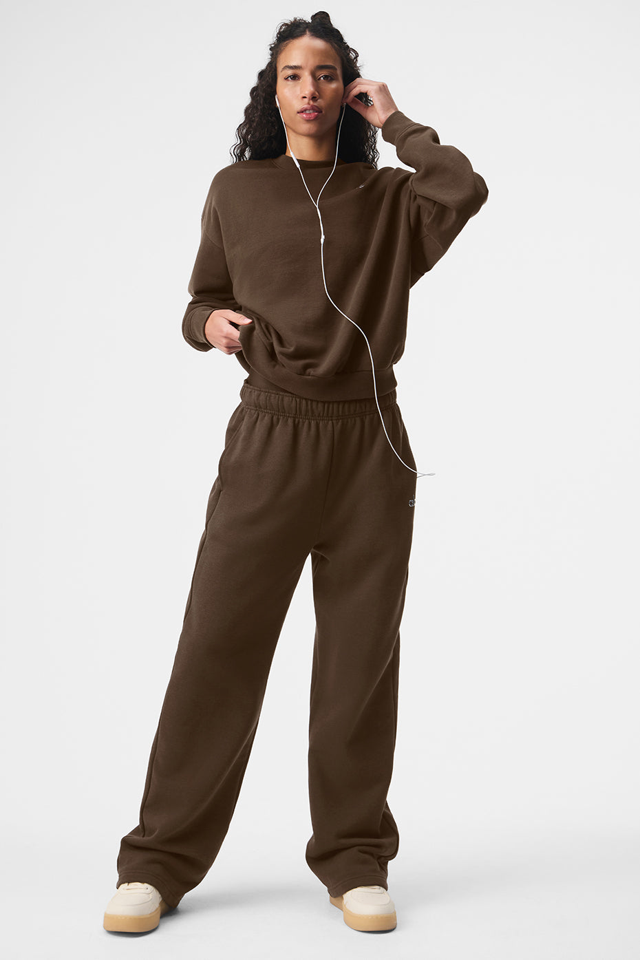 Accolade Crew Neck Pullover - Espresso image 5