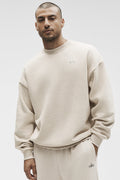 Accolade Crew Neck Pullover - Oatmeal Heather image 1