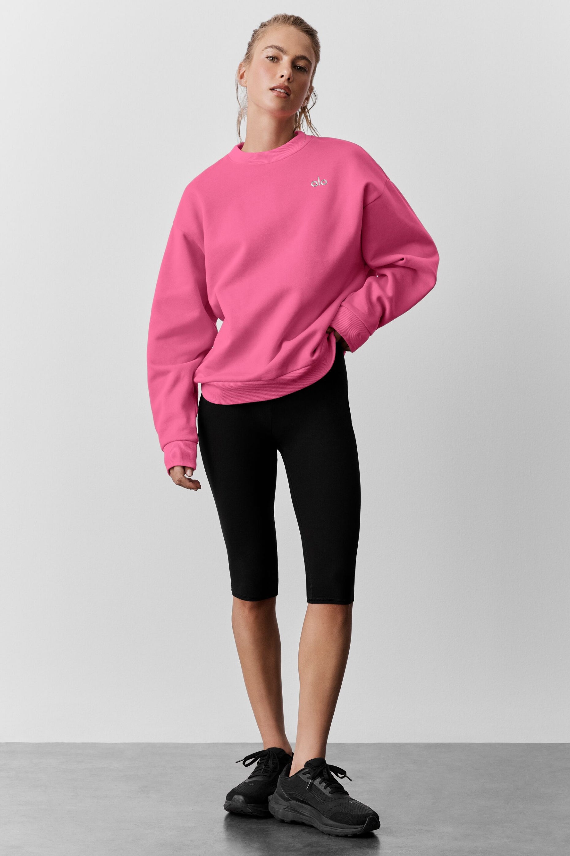 Accolade Crew Neck Pullover - Paradise Pink image 6