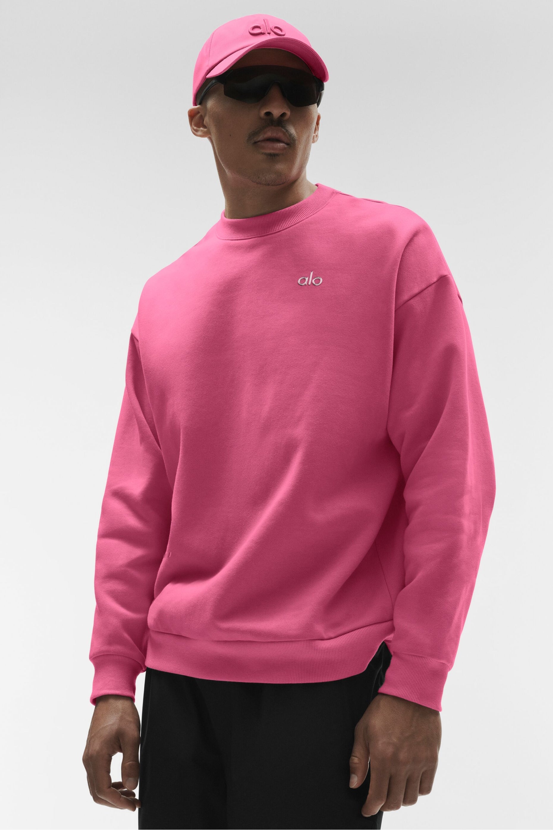 Accolade Crew Neck Pullover - Paradise Pink image 1