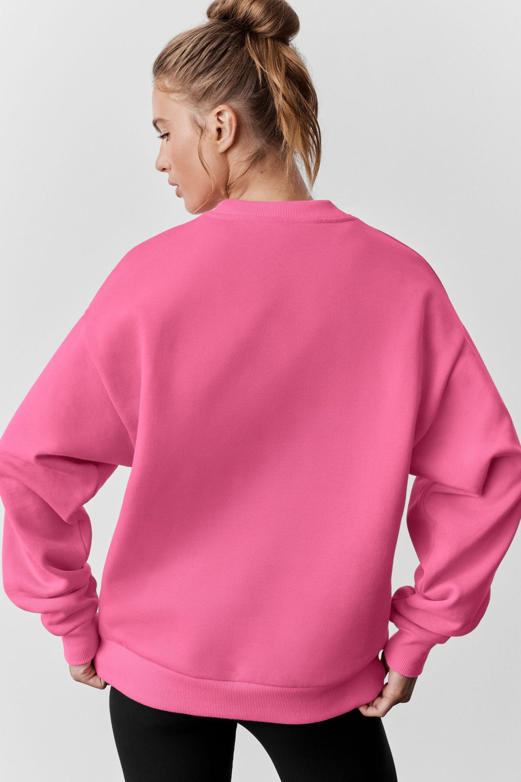 Accolade Crew Neck Pullover - Paradise Pink image 2