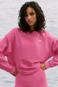 Accolade Crew Neck Pullover - Paradise Pink image 1