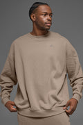 Accolade Crew Neck Pullover - Gravel image 1